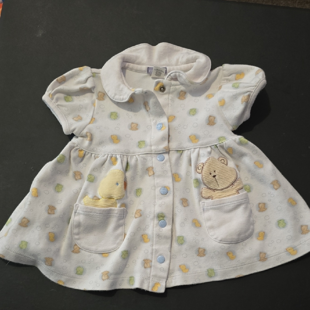 Carter's Soft White Baby Outfit